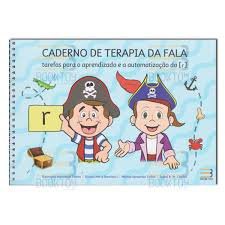 Caderno De Terapia Da Fala - Tarefas Para o Aprendizado e a Automatização do [r] - Azul