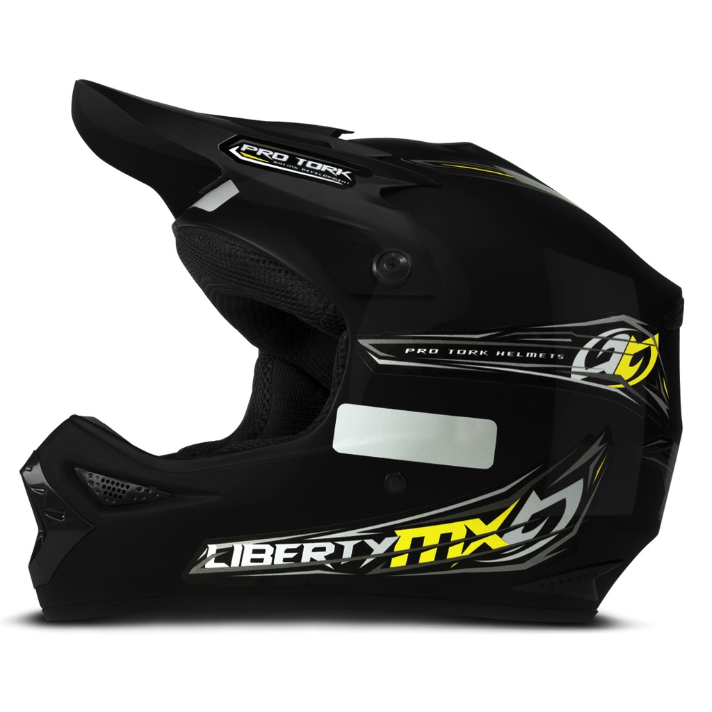 Capacete Motocross Trilha Corrida Esportivo Pro Tork Liberty MX Pro Varias Cores Feminino e Masculino