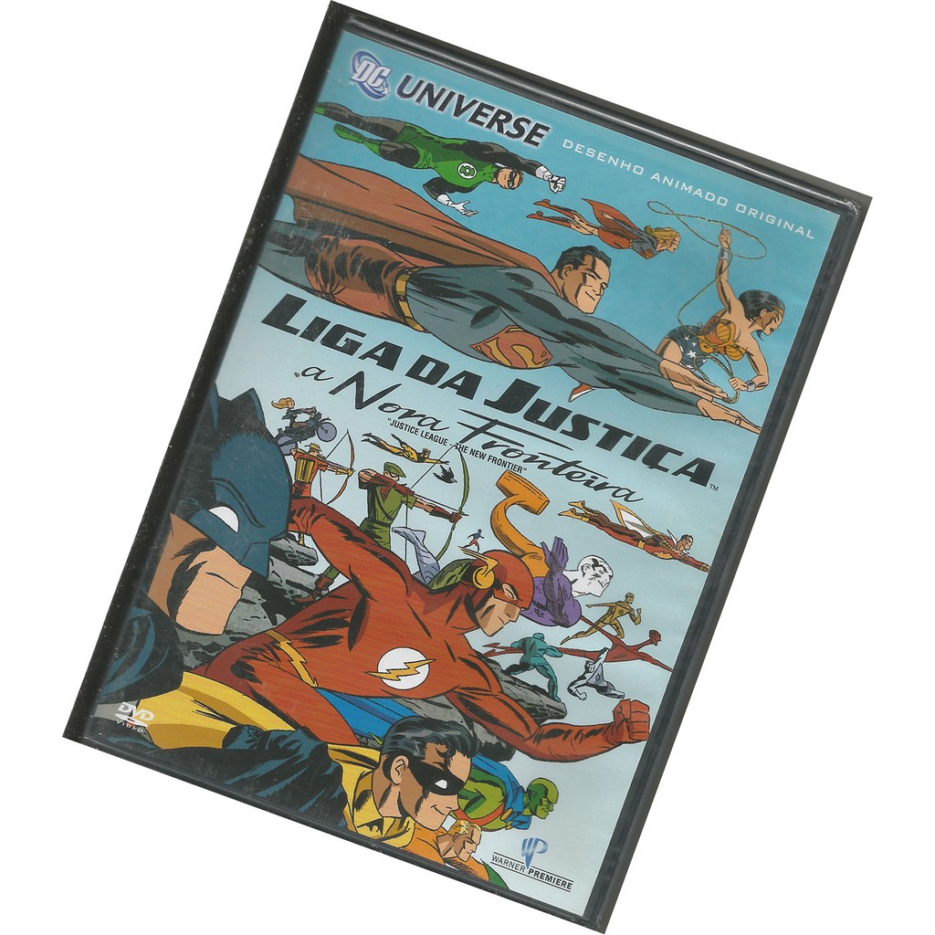 Liga Da Justiça A Nova Fronteira Dvd Lacrado