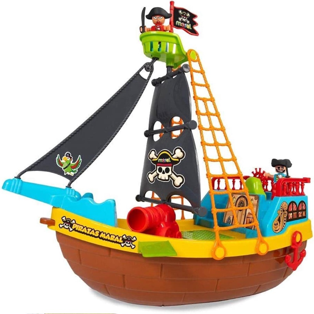 Brinquedo Infantil Barco Pirata Navio Aventura Divertida | Shopee Brasil