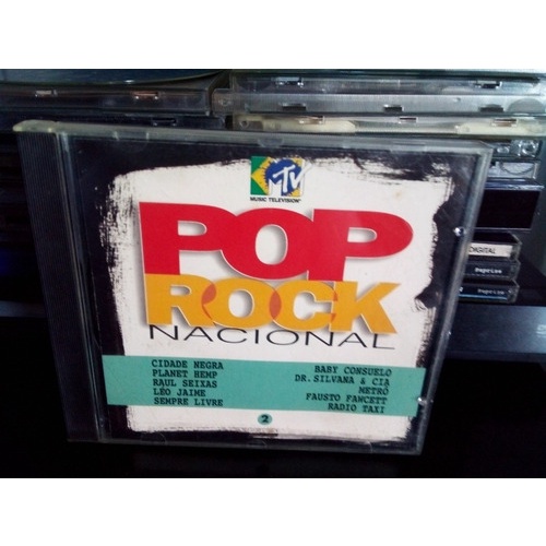 Cd Pop Rock Mtv Planet Hemp Raul Seixas Cidade Negra