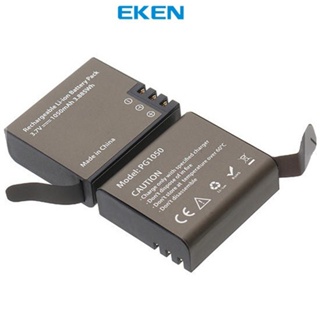 Kit 02 Bateria Eken Original PG1050 Li-Ion 3.7 v 1050mAh Extra para Câmera H9R H9RS H6S sjcam SJ4000 SJ5000 em Oferta na Shopee