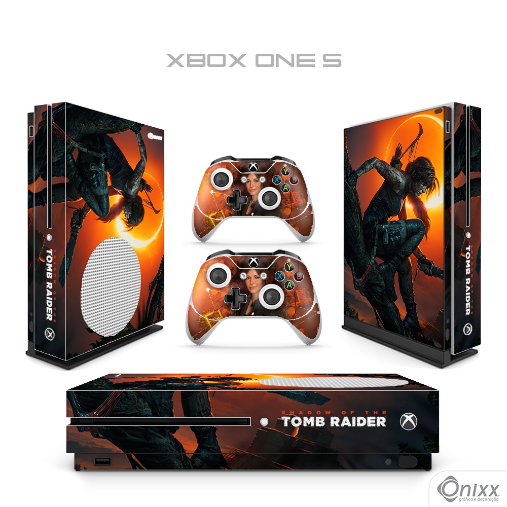 Skin XBOX ONE S Adesiva Tomb Raider