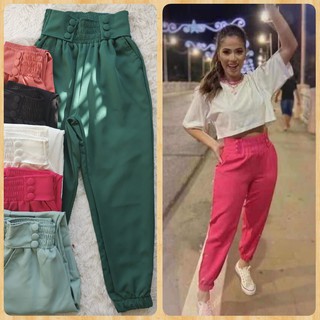 Calça Alfaiataria Feminina cintura alta
