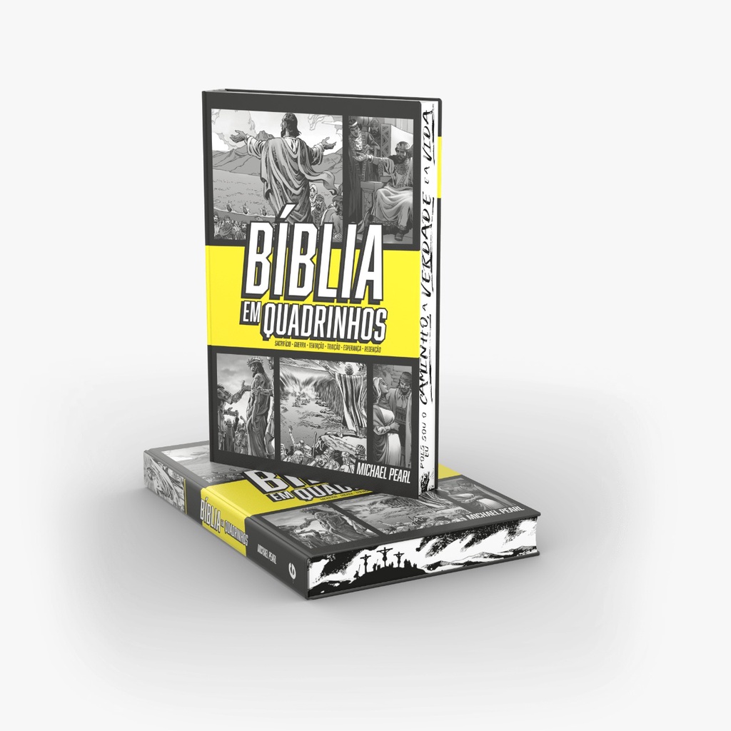 Detalhes do Bíblia Ação Em Quadrinhos | Capa Dura | Amarela