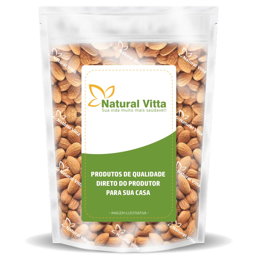 Amêndoa Crua a Melhor Natural Vitta - 1kg em Oferta na Shopee
