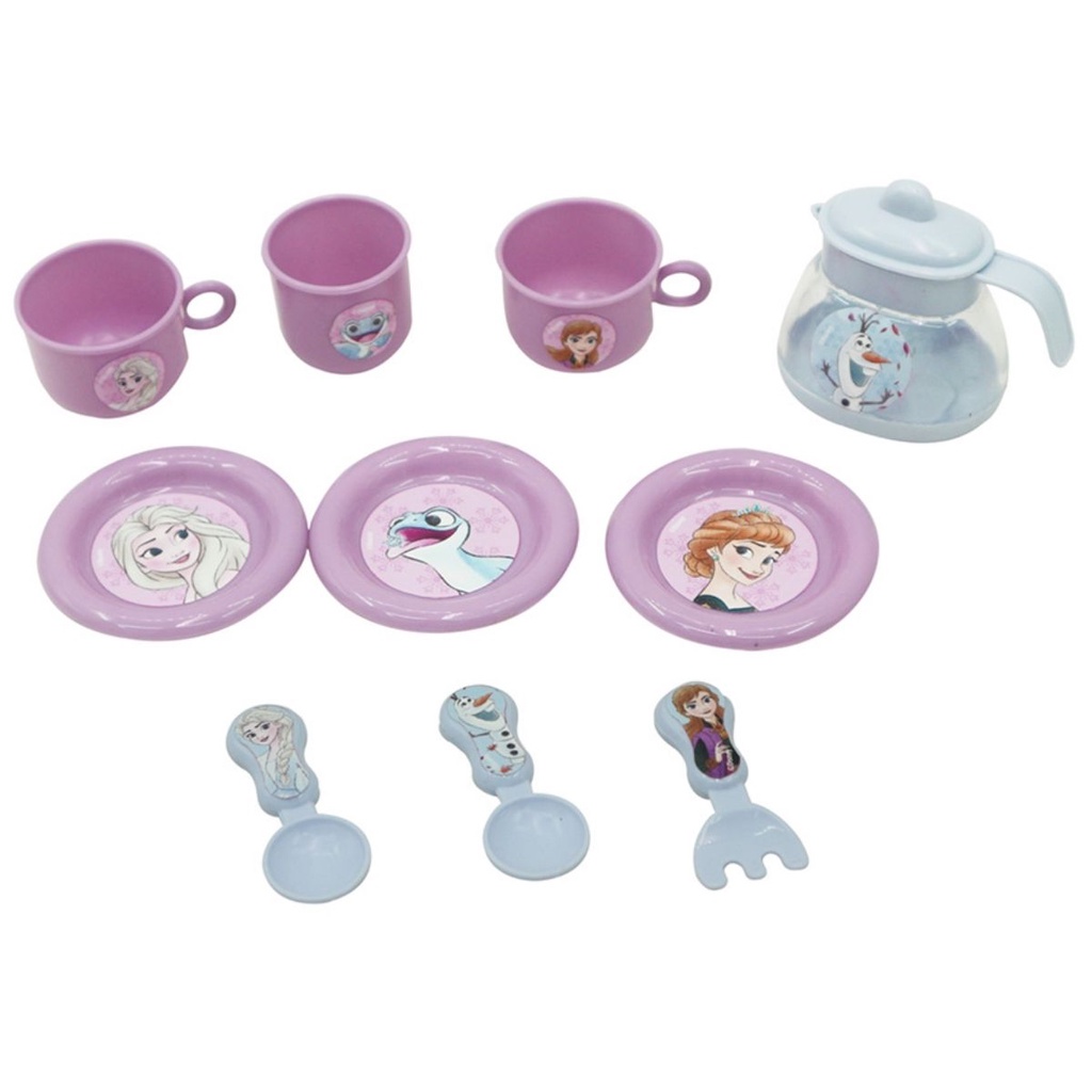 Jogo De Cha Frozen 10 Pecas Kit Chazinho Etitoys Disney em Oferta na Shopee