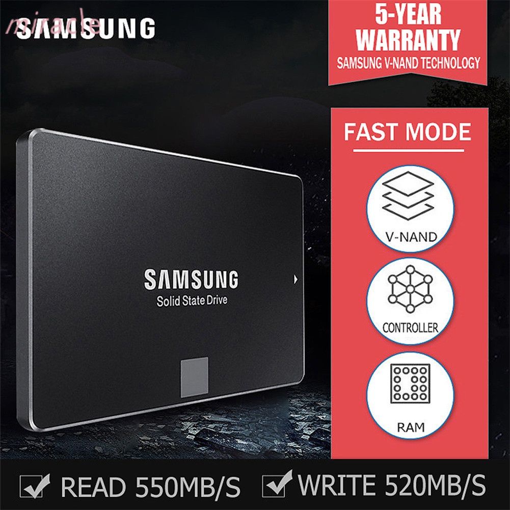 Em Estoque-SAMSUNG EVO 870 1 TB SSD Disko Rígido Interno De Estado Sólido De Até 540 MB/s SATA 6.0 GB 2.51 Drive 2.5-miracle