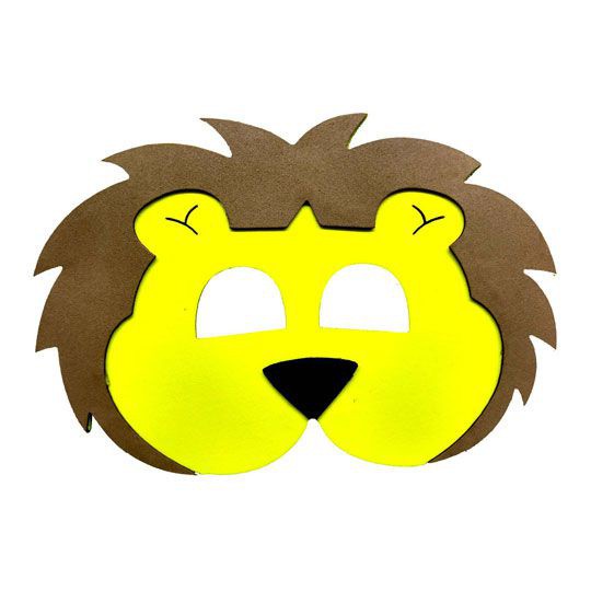 Máscara Fantasia E.v.a Leão