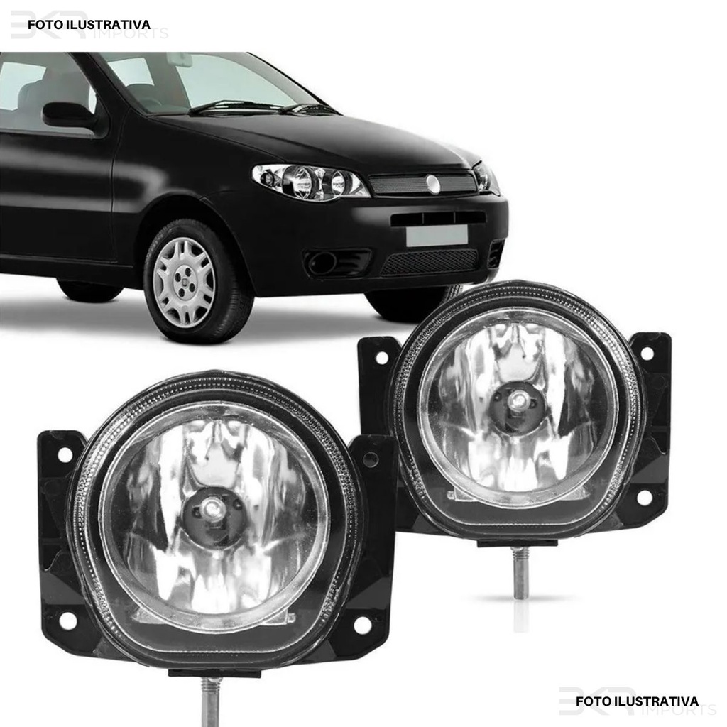 Par Farol Milha Palio G3 Zoiao 2004 2005 2006 2007 2008 Novo em Oferta na Shopee
