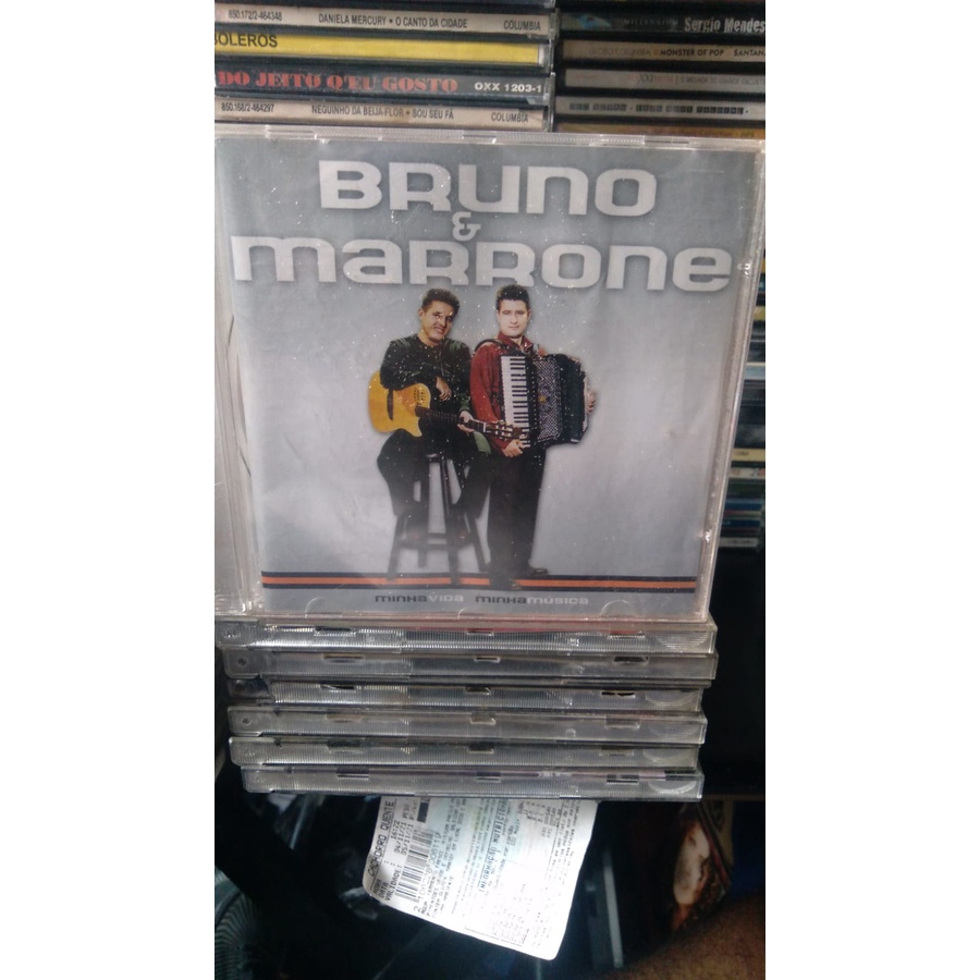 CD Bruno e Marrone Minha Vida Minha História(2002) Abril Music