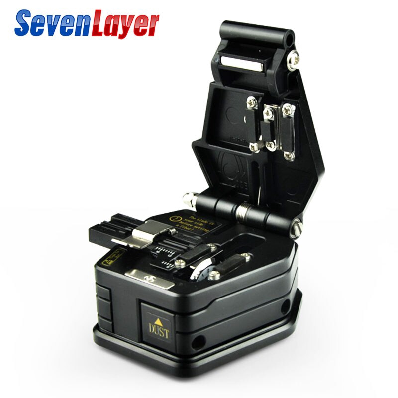 KELUSHI Fiber Cleaver SKL-6C Cable Cutting Knife FTTT Fiber Optic Knife Tools High Precision Cutter 16 Surface Blade