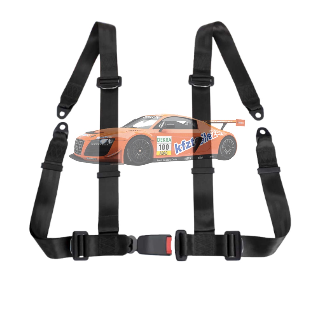 Cinto De Segurança COMPETIÇÃO 4 PONTAS Para Jeep Buggy E Gaiola Chevette Fusca E Brasilia 4 Pontas x