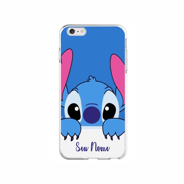 Capa de Celular Capinha Para Iphone 6 / Iphone 6s Personalizada - Stitch Nome 3