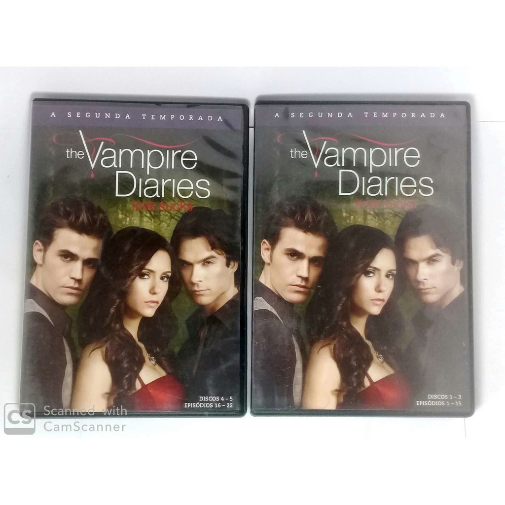 Dvd Serie The Vampire Diaries 2 Temporada Completa Original | Shopee Brasil