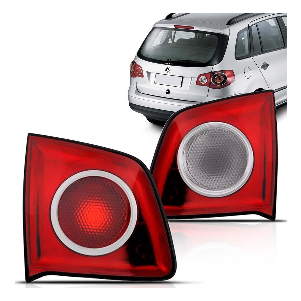 Lanterna Spacefox 2006 2007 2008 2009 Mala Carcaça Preta