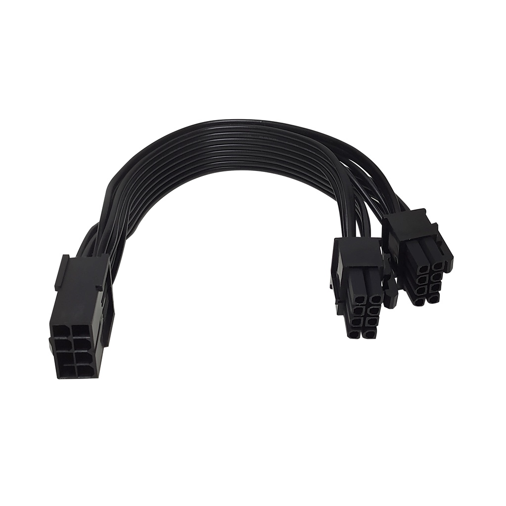 Adaptador cabo energia sata x alimenta o 6 2 8 pinos placa video pci