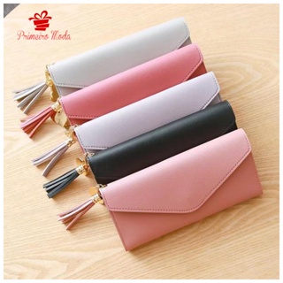 Carteira Longa Multiuso em Forma de Coração / Carteira Feminina Estilosa Simples e Portátil em Oferta na Shopee