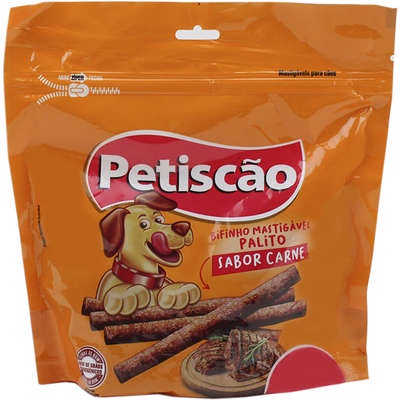 Bifinhos Palitos Petiscão para Cães Sabor Carne em Oferta na Shopee