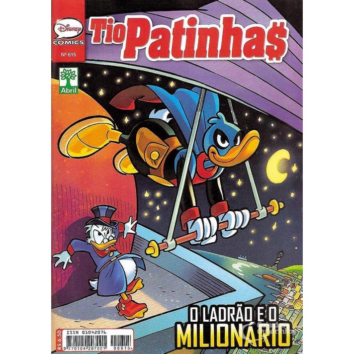 Revista Em Quadrinhos Tio Patinhas O Ladrão E O Milionário