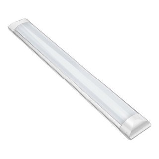 Luminária Sobrepor Led 20w 60cm Tubular Slim Branca em Oferta na Shopee