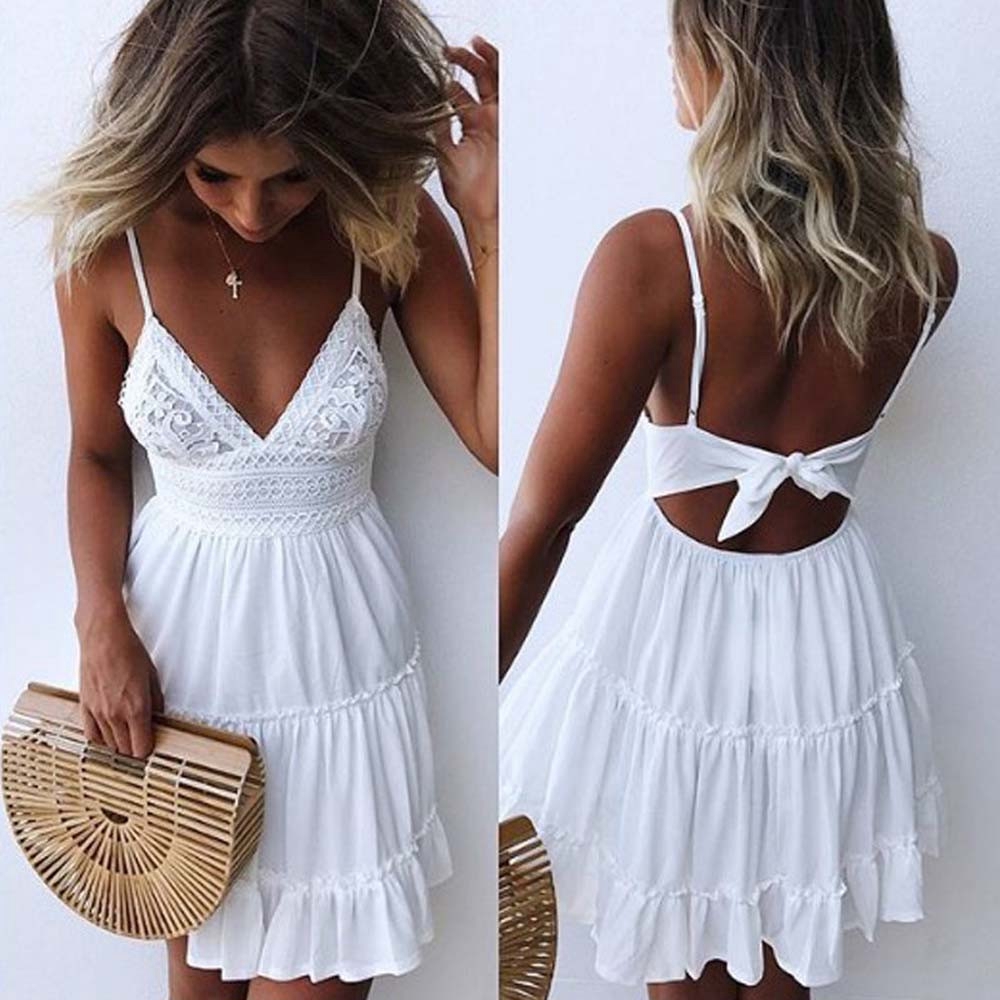 vestido costas abertas