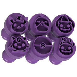 Carimbo para Brigadeiro e Doces - Monstro de Bolso - Kit com 6 unidades em Oferta na Shopee