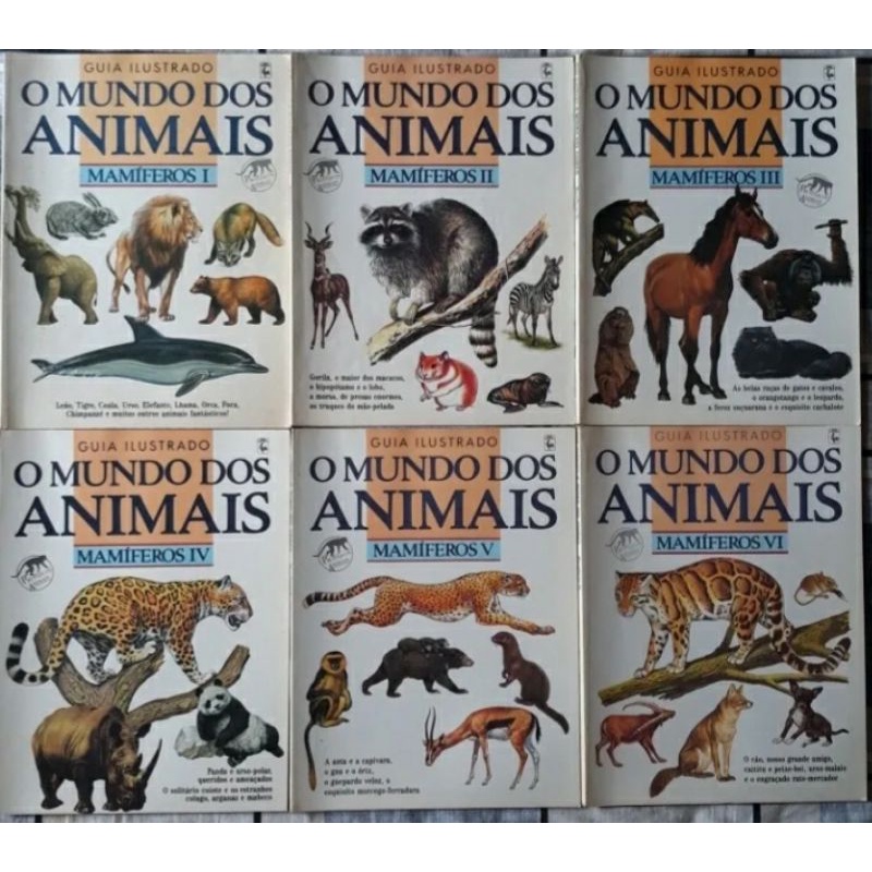 Enciclopédia Completa animais. Colecao O mundo dos animais, Editora ...