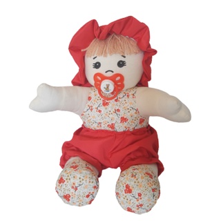 Boneca Bebê Boneca Decoração Boneca de Pano Boneca Presente Dia das Crianças Boneca de Pelúcia  Menino ou Menina de Pano