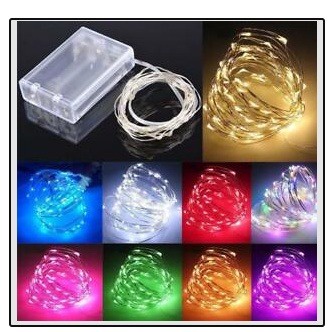 Cordão Fio Fada Cores Diversas 3M 30 LEDS