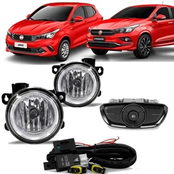 Kit farol auxiliar Milha Argo Cronos 2017 em diante Bmo SL-091710