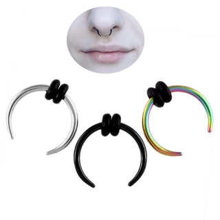 Piercing De Nariz Em Aço Inoxidável Com Formato C Joia Punk