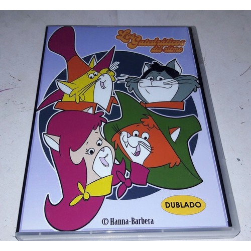 Dvd A Turma Da Gatolândia Com É O Lobo Zé Bolha E Juca Bala