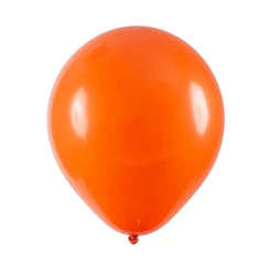Balão Redondo Profissional Liso - 5" 12cm - Tangerina