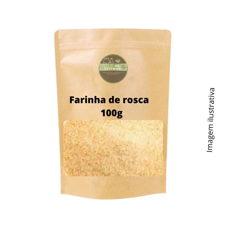 Farinha de rosca pura 100g | Shopee Brasil