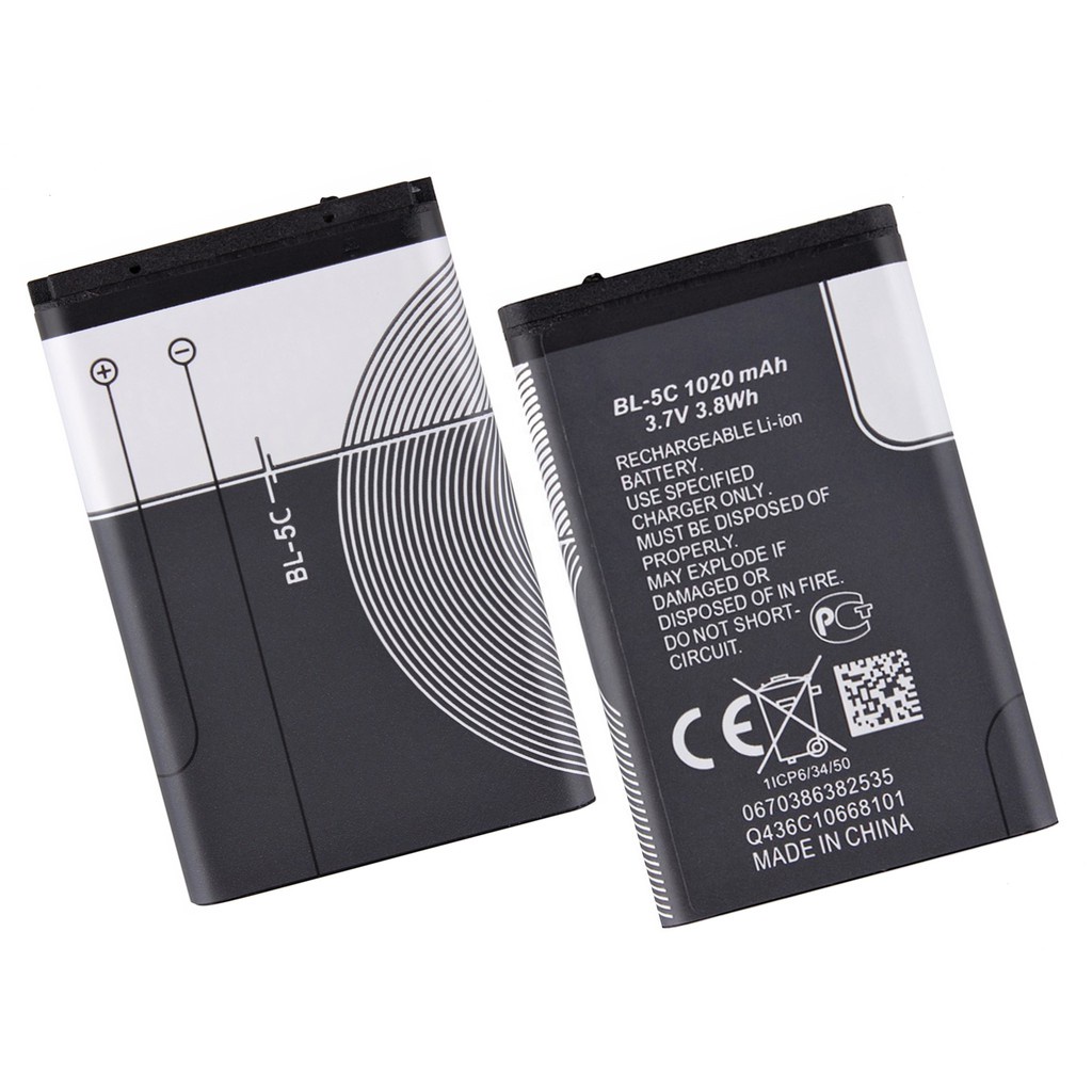 Bateria bl 5c 3 7v 1020mah bl5c 3 8wh recarregavel caixa som