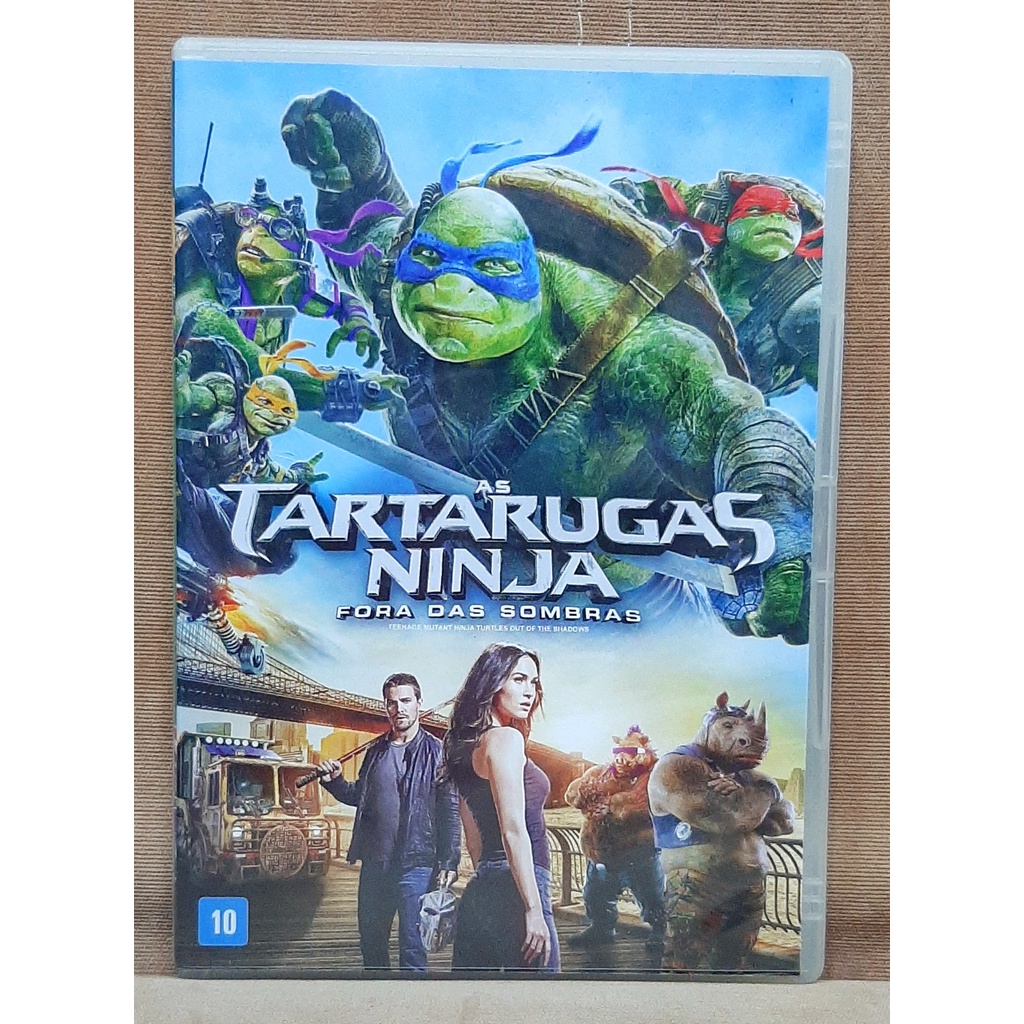 AS TARTARUGAS NINJA - FORA DAS SOMBRAS - DVD