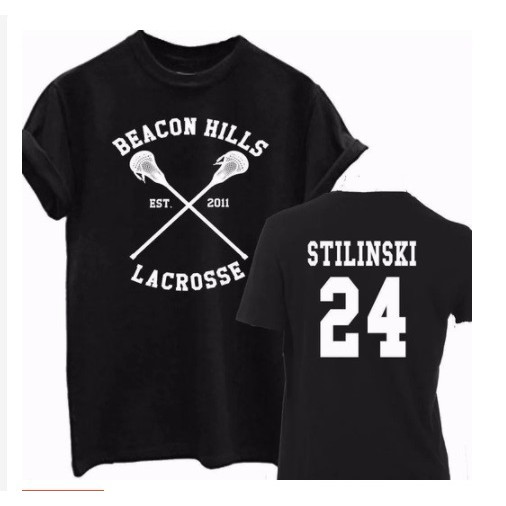 Camiseta Baby Look feminina Série Teen Wolf Lacrosse A MELHOR em Qualidade!!!!!!!