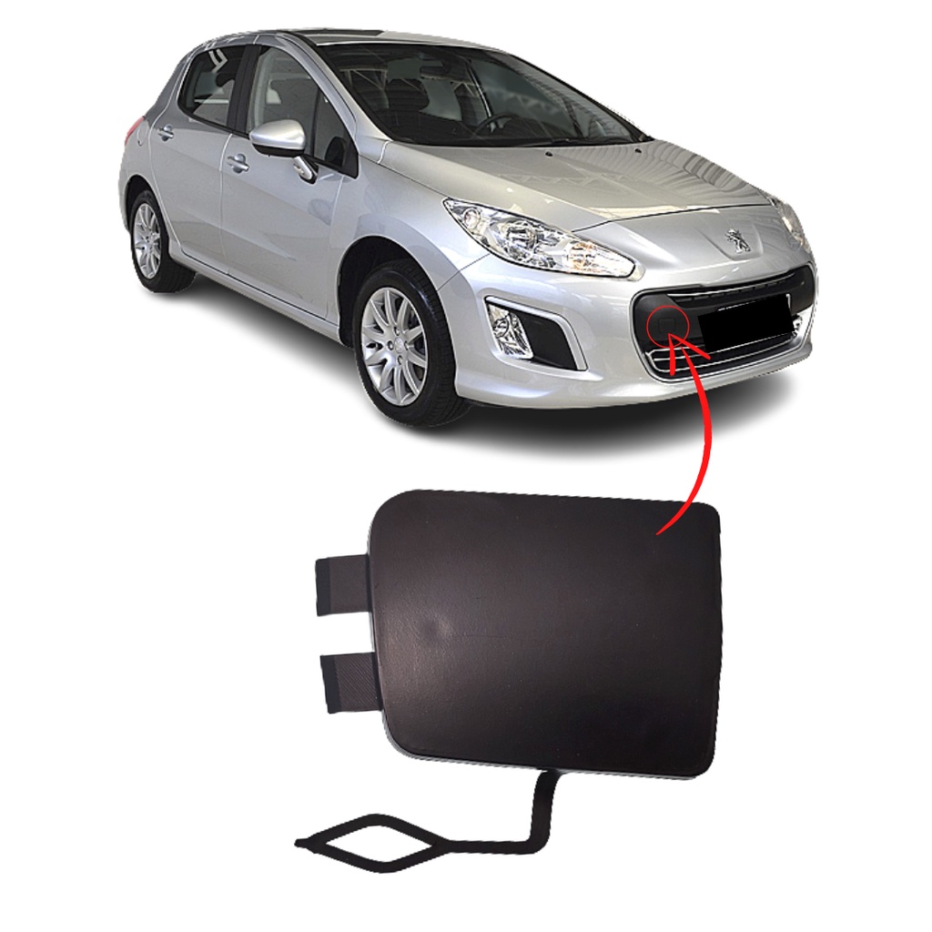 Tampa Reboque Parach Dianteiro Peugeot 308 2012 2013 2014 2015