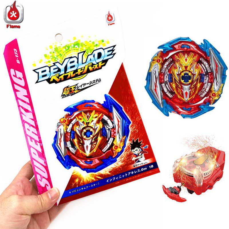 Beyblade B173 Infinite Achilles Beyblade Burst Superking Booster / Brinquedo Infantil