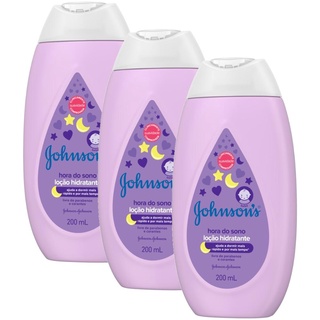 Kit 3 Hidratantes Corporal Hora do Sono Johnson