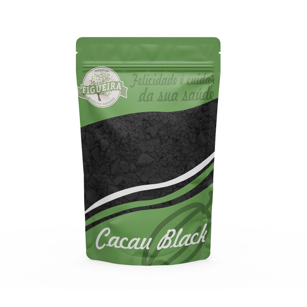 Cacau Black Alcalino Em Pó - 250 Gramas