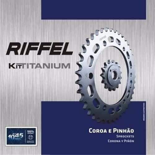 Kit Coroa/pinhao Transalp X L700 47x15d