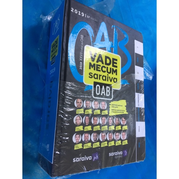 VADE MECUM SARAIVA OAB 2019.