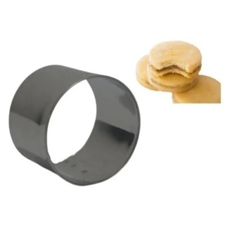 Aro Cortador Redondo Bem Casado 6 Diâmetro X 3 Altura (inox)