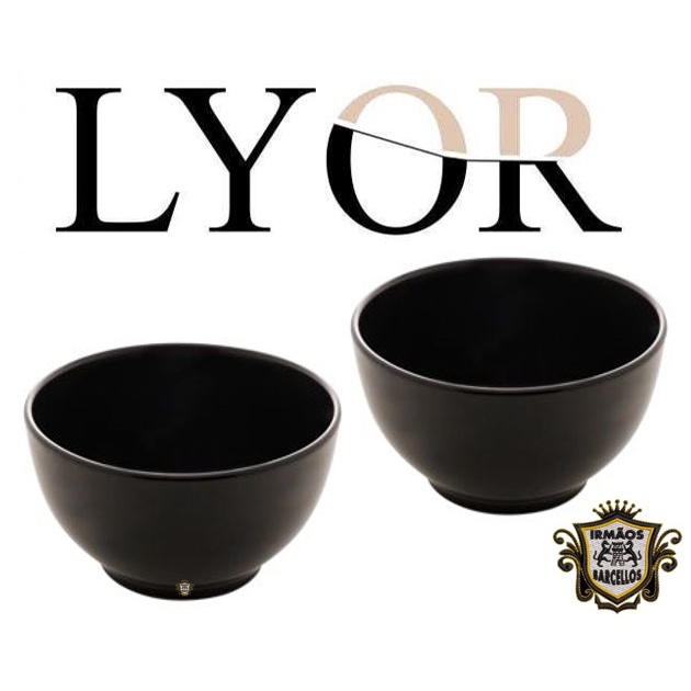 Conjunto De Cumbuca De Caldo - Tigela Bowl de Cerâmica Cronus Preto