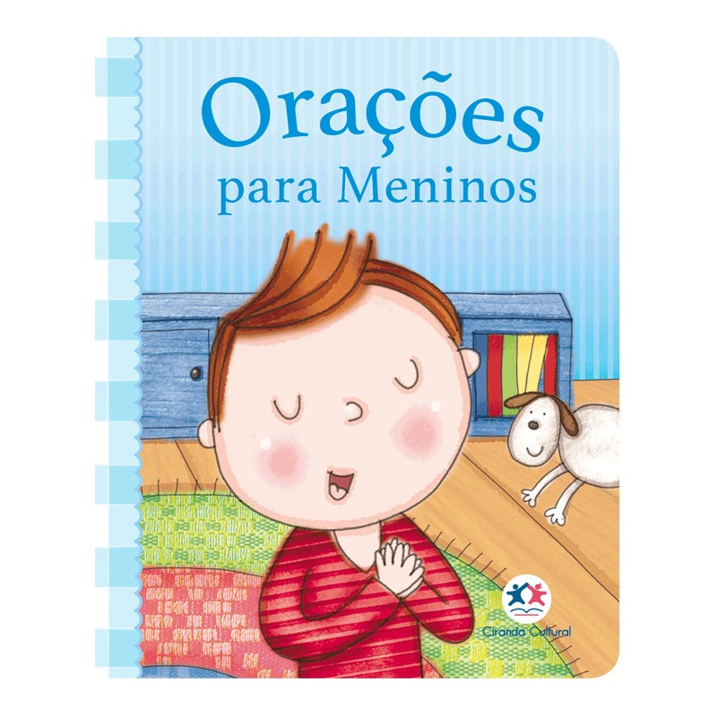 Orações para meninos | Capa Almofadada em Oferta na Shopee