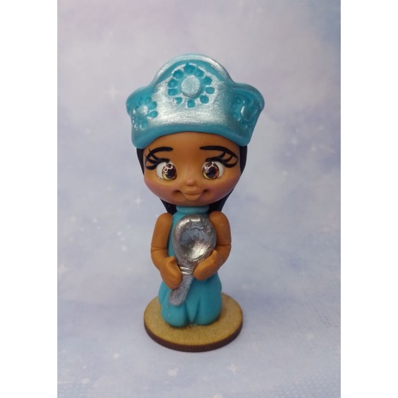 Imagem Orixá imagem Iemanjá Iemanjá miniatura orixa umbanda Candomble lembrancinha saída de santo em Oferta na Shopee