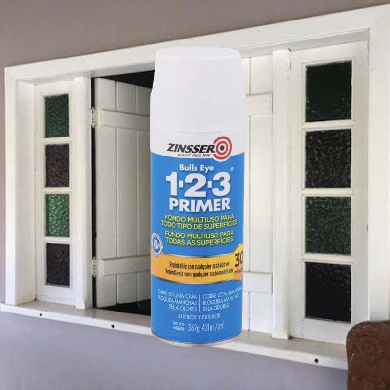 Tinta Importada Rust Oleum Zinsser Bulls Eye 123 Primer Elimina Odor