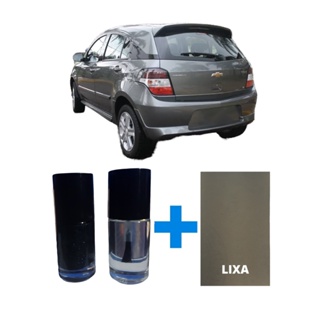 Tinta Tira Risco Automotivo Agile Cinza Artemis 2009 2010 2011 2012 2013 em Oferta na Shopee